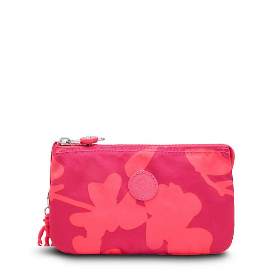 Kipling Creativity Large Printed Pouch Táska Rózsaszín | HU 2096IL